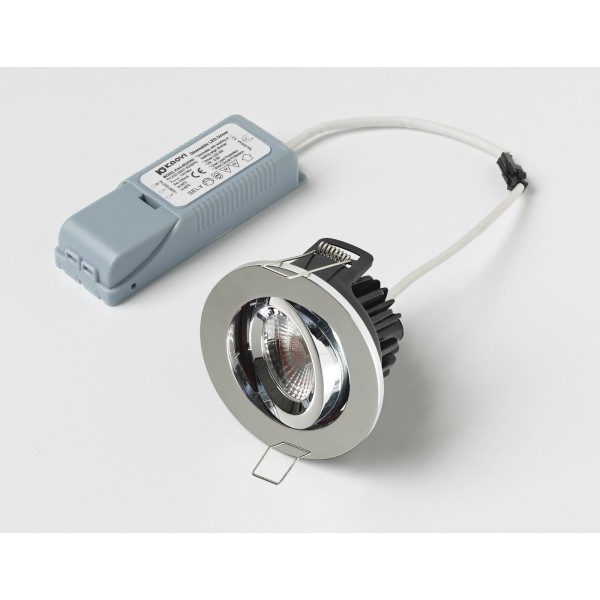 Tilt Fire Rated Downlight with Integrated LED